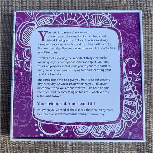 American Girl Fun and Games Sleepover Set & Truly Me Pick A Color Activity Box - Picture 8 of 9